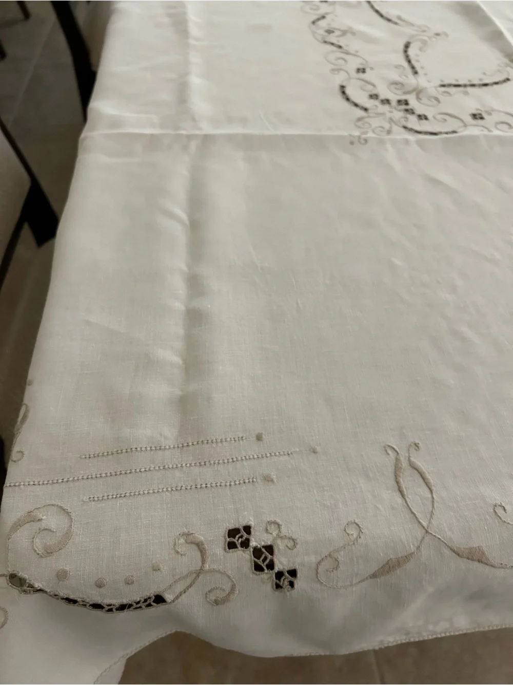 VTG Handmade Tablecloth 68